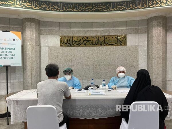 Masjid Agung Sunda Kelapa gelar Vaksinasi tahap 2 pada 17 Agustus mendatang sebagai salah satu aksi Bela Negara