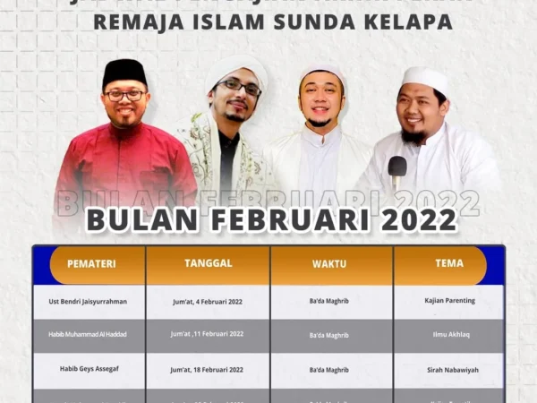 Penceramah Kajian Akhir Pekan RISKA Februari