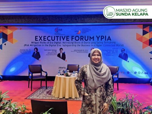 Ibu Rahma Khairunnisa, Kepala Audit Internal Masjid Agung Sunda Kelapa