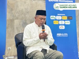Kajian Interaktif AQUA di Masjid Agung Sunda Kelapa
