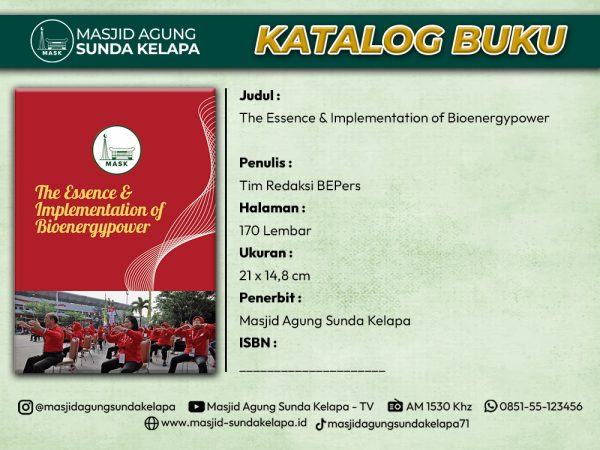 BUKU : The Essence & Implementation of Bioenergypower BUKU : The Essence & Implementation of Bioenergypower