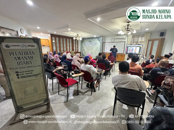 Masjid Agung Sunda Kelapa Gelar Pelatihan Amanah Usaha : Jadi Bagian dari Ekonomi Umat Berbasis Affiliate Masjid Agung Sunda Kelapa Gelar Pelatihan Amanah Usaha : Jadi Bagian dari Ekonomi Umat Berbasis Affiliate